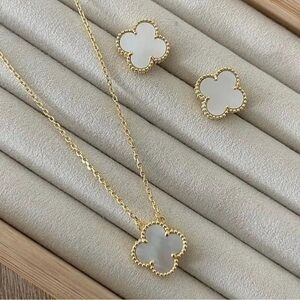 White Clover Jewelry Set Alhambra Inspired